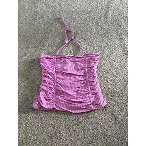 Purple Jessica Simpson tween size 16 tankini